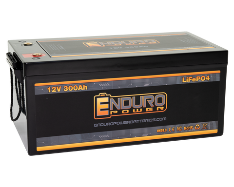 Enduro Power Baja Series 12V 300Ah Deep Cycle Lithium Battery