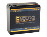 Enduro Power Baja Series 12V 24Ah Deep Cycle Lithium Battery
