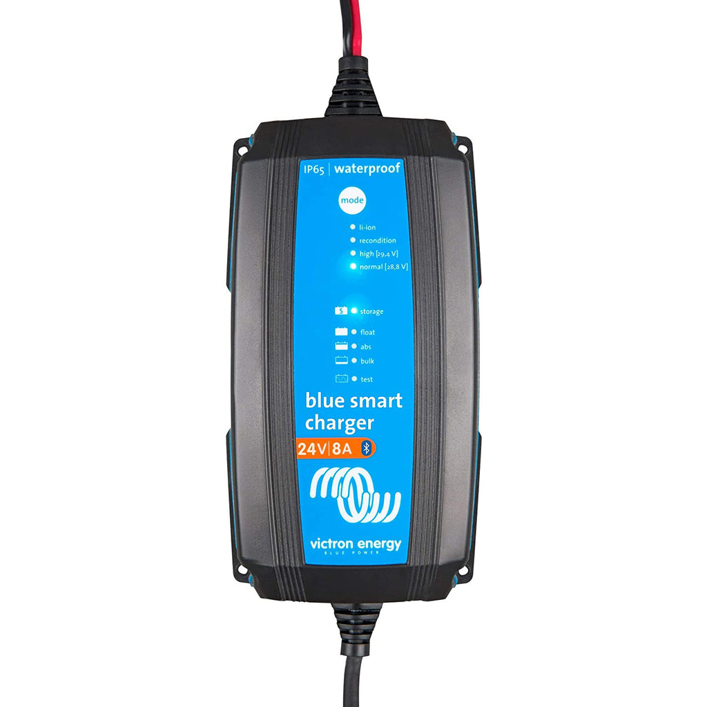 24V 8A Victron Energy Blue Smart IP65 LiFePO4 + Chemistry Charger – Enduro  Power Lithium Batteries - Long Lasting Performance