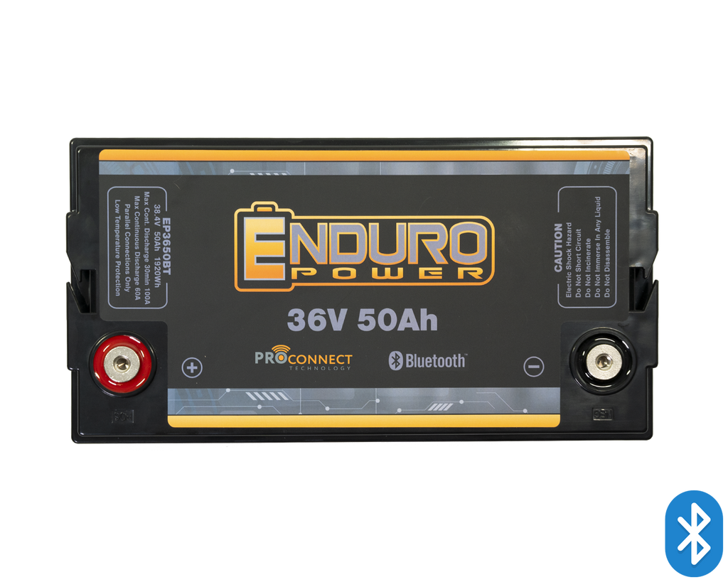 Enduro Power 36V 50Ah Lithium LiFePO4 Battery - ProConnect Series – Enduro  Power Lithium Batteries - Long Lasting Performance