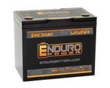 Enduro Power Baja Series 24V 50Ah Deep Cycle Lithium Battery